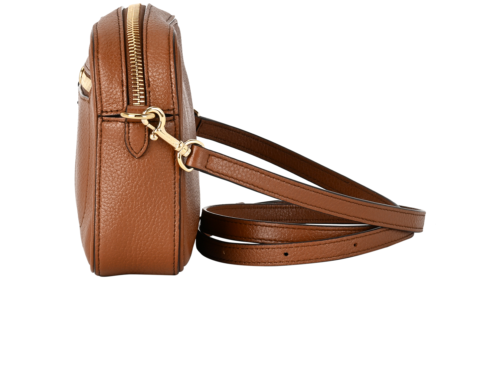 Camera Bag, &pound;375, Handbags, Tan, Leather, Bottom view